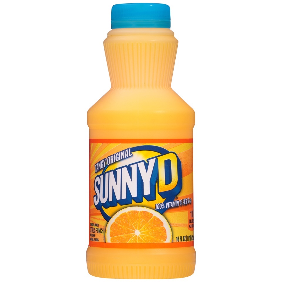 slide 1 of 1, Sunny D Tangy Original Citrus Punch - 12 ct; 16 fl oz, 12 ct; 16 fl oz