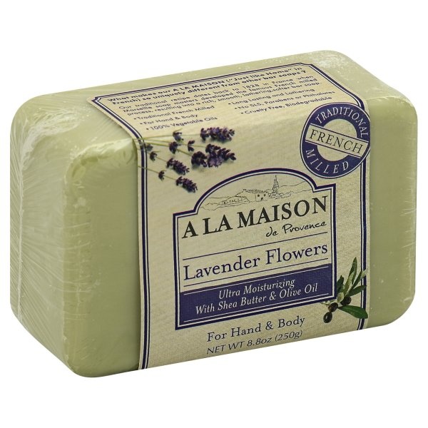 slide 1 of 1, Alamai Bar Soap Lavender Flower, 8.8 oz