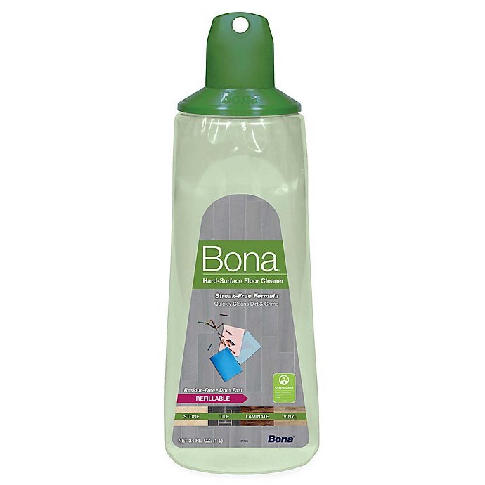 slide 1 of 9, Bona Hard-Surface Floor Cleaner Spray Mop Cartridge 34 Fl Oz, 34 fl oz