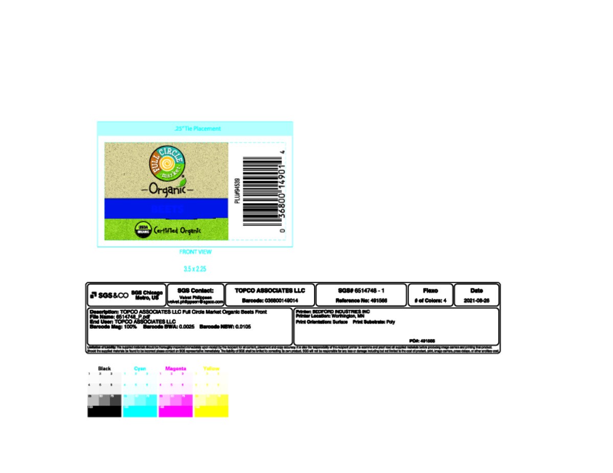 slide 11 of 14, Full Circle Market Organic Red Beets 1 ea, 1 ct