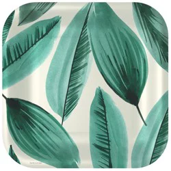 Hallmark Paper Dinner Plates (Palm Leaves)