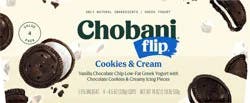 Chobani Cookies & Cream Flip Greek Yogurt 4Pk