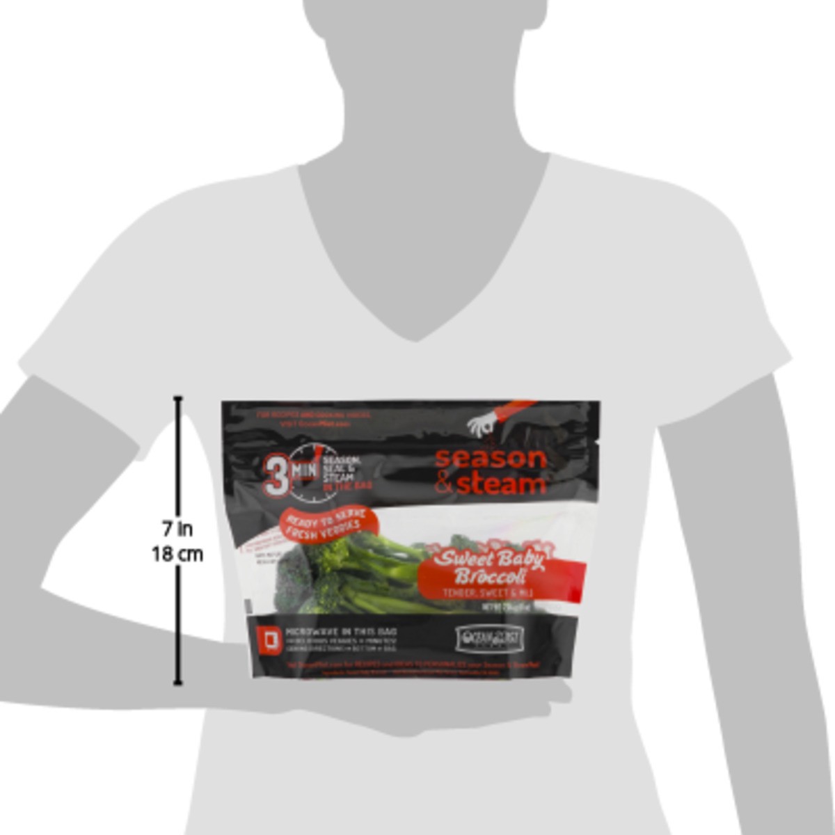 slide 3 of 9, Ocean Mist Farms Season & Steam Sweet Baby Broccoli, 8 oz