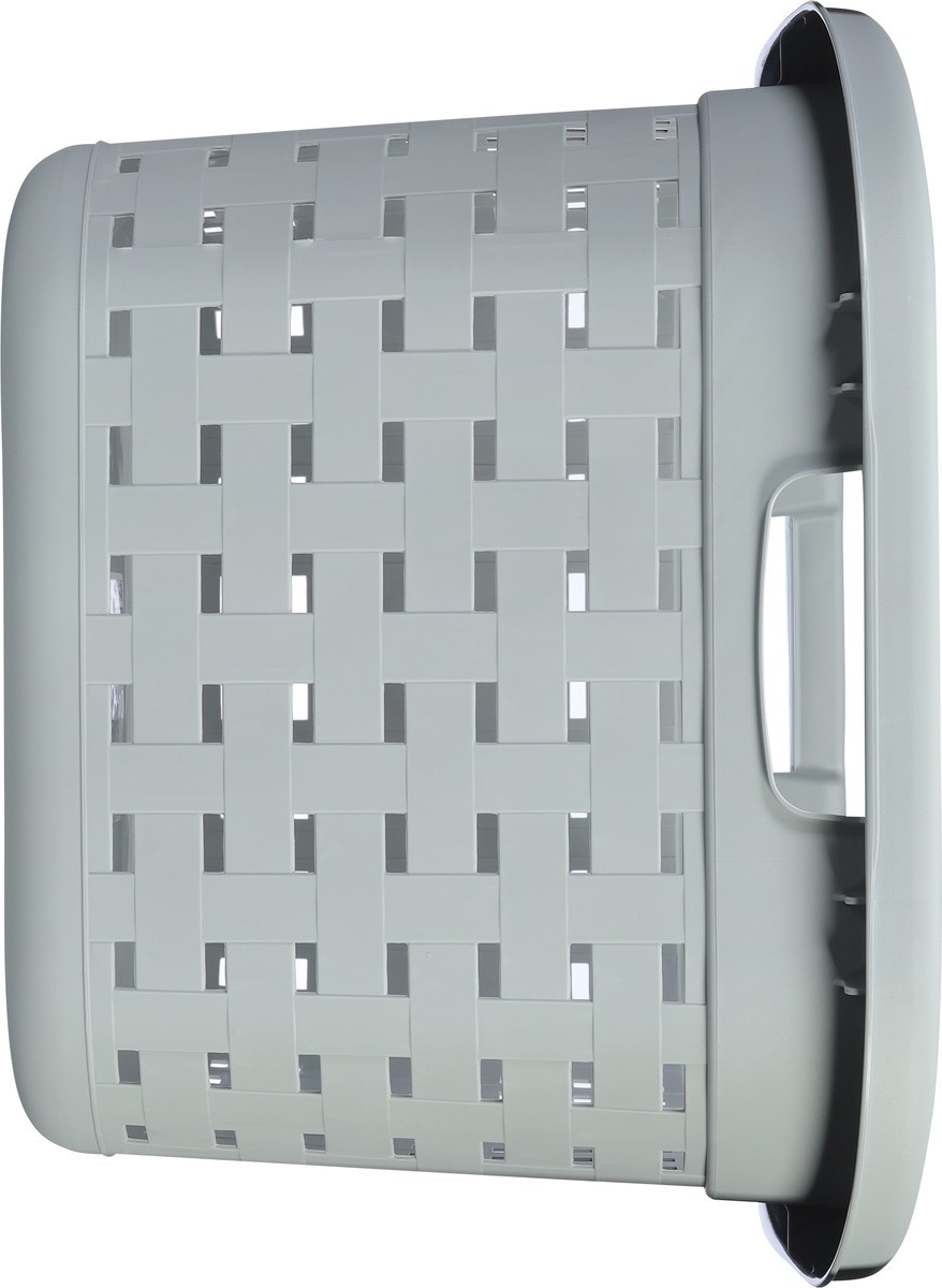 slide 8 of 9, Sterilite Cement Weave Laundry Basket 1 ea, 1 ct
