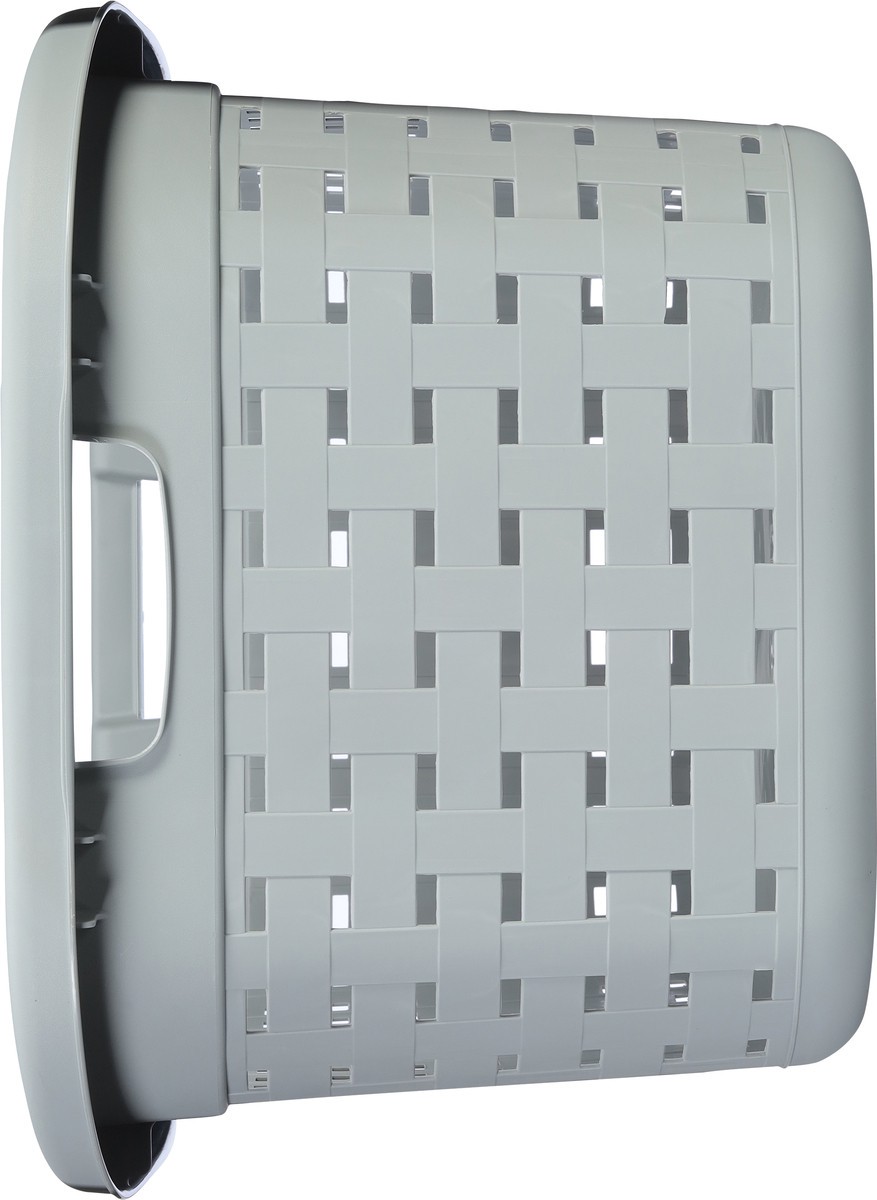 slide 3 of 9, Sterilite Cement Weave Laundry Basket 1 ea, 1 ct