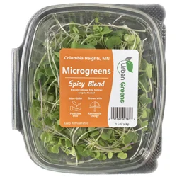 Urban Greens Microgreens Spicy Blend