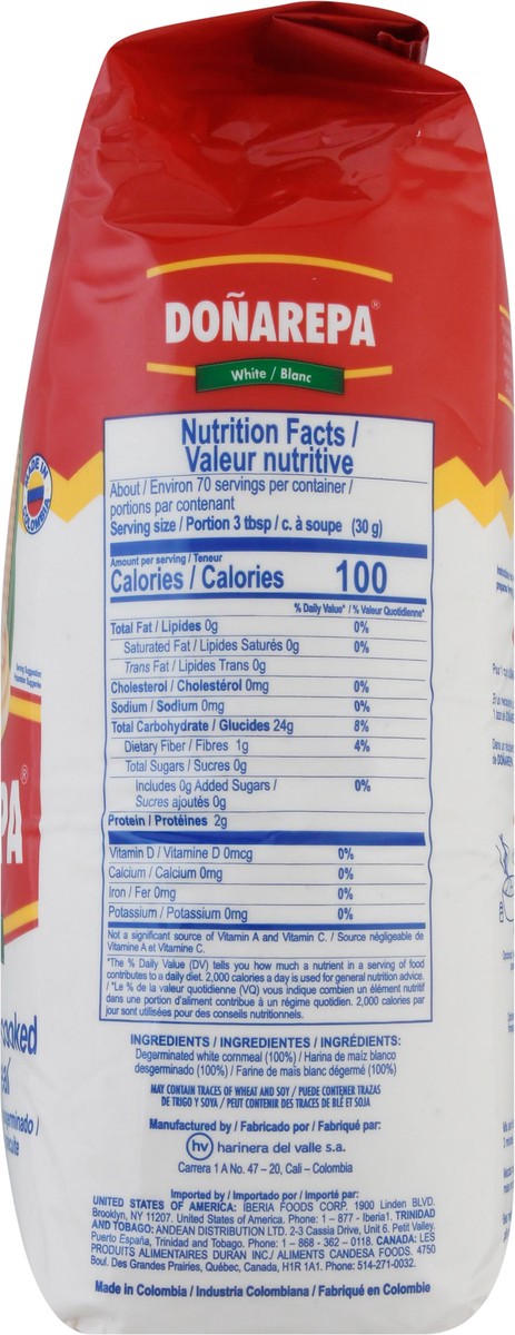 slide 3 of 13, Doñarepa Degerminated Pre-Cooked Cornmeal 74.10 oz, 74.10 oz