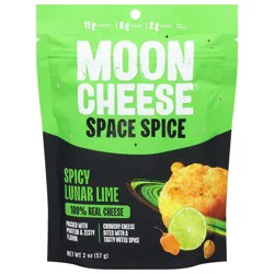 Moon Cheese Space Spice Spicy Lunar Lime Cheese Bites 2 oz