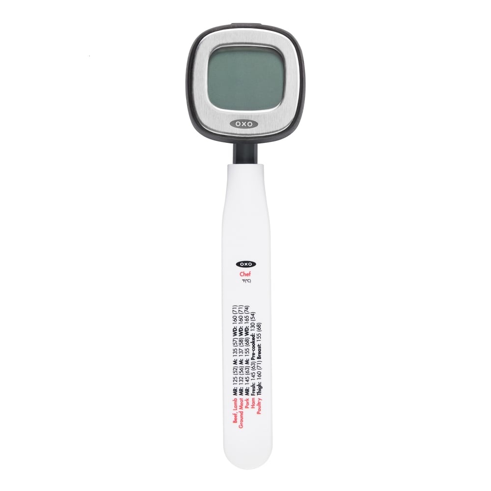 slide 1 of 1, OXO Good Grips Chef's Precision Digital Instant Read Thermometer - Black, 1 ct