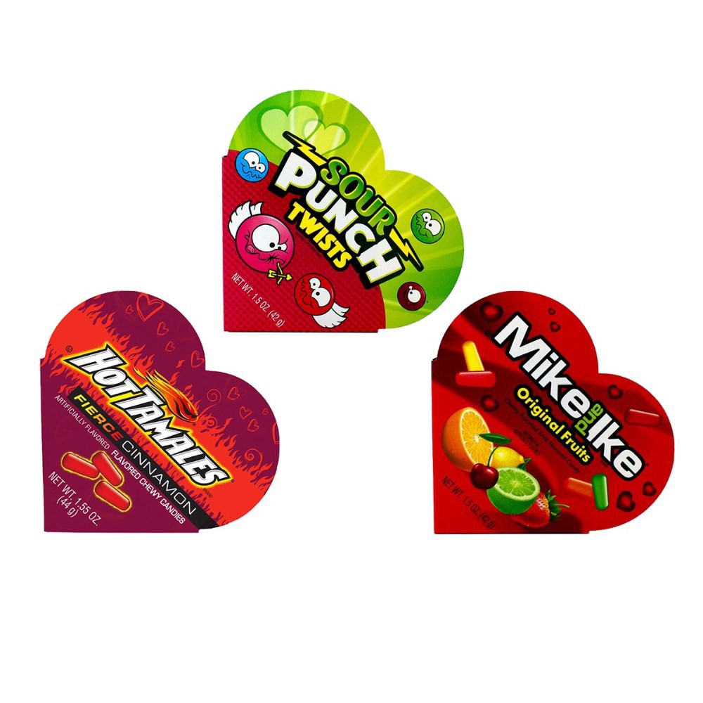 slide 1 of 1, Bee Heart Box Airhead Mikeike - 1.5 oz, 1.5 oz