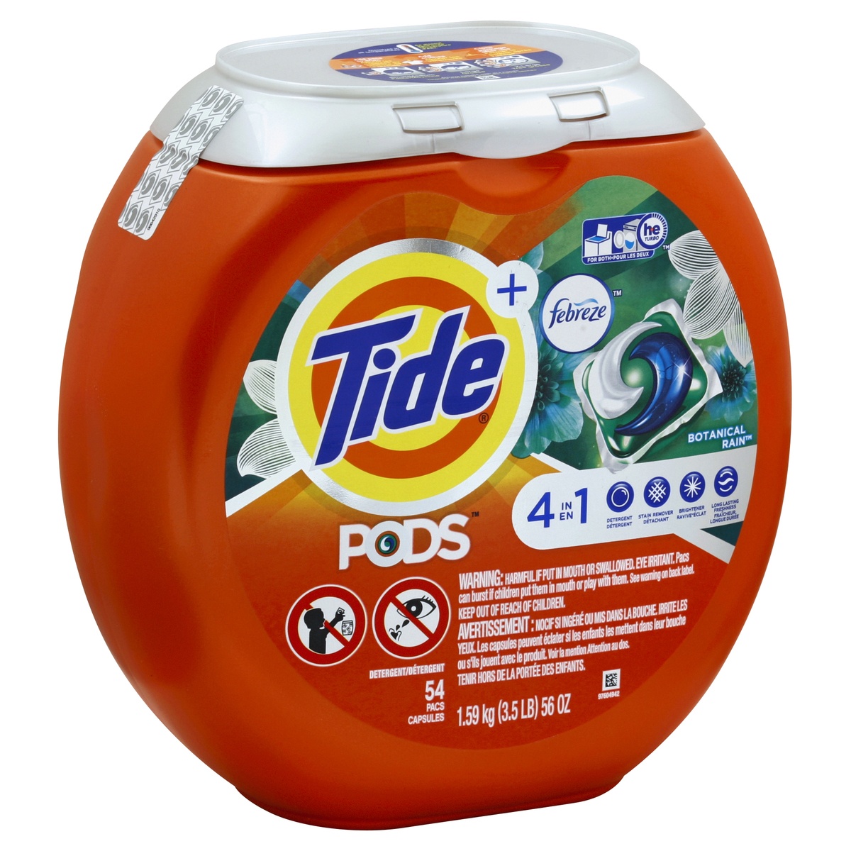 slide 3 of 3, Tide Detergent 54 ea, 54 ct