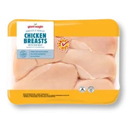 Giant Eagle Chicken Breast, Boneless & Skinless