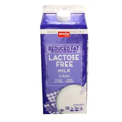 Weis Quality 100% Lactose Free Reduced Fat Milk