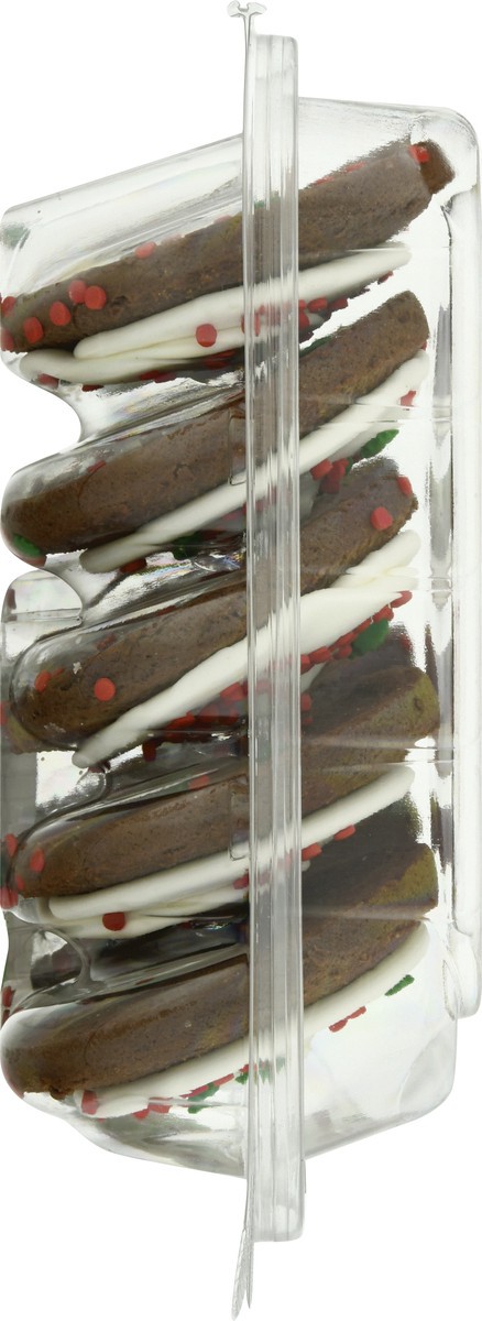 slide 2 of 10, Lofthouse White Iced Holiday Choc Cookies, 13.5 oz