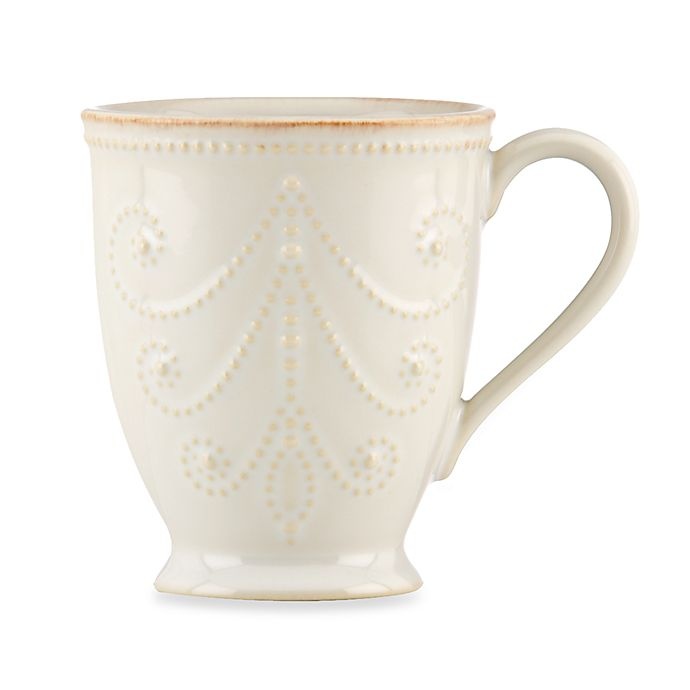 slide 1 of 1, Lenox French Perle Mug - White, 1 ct