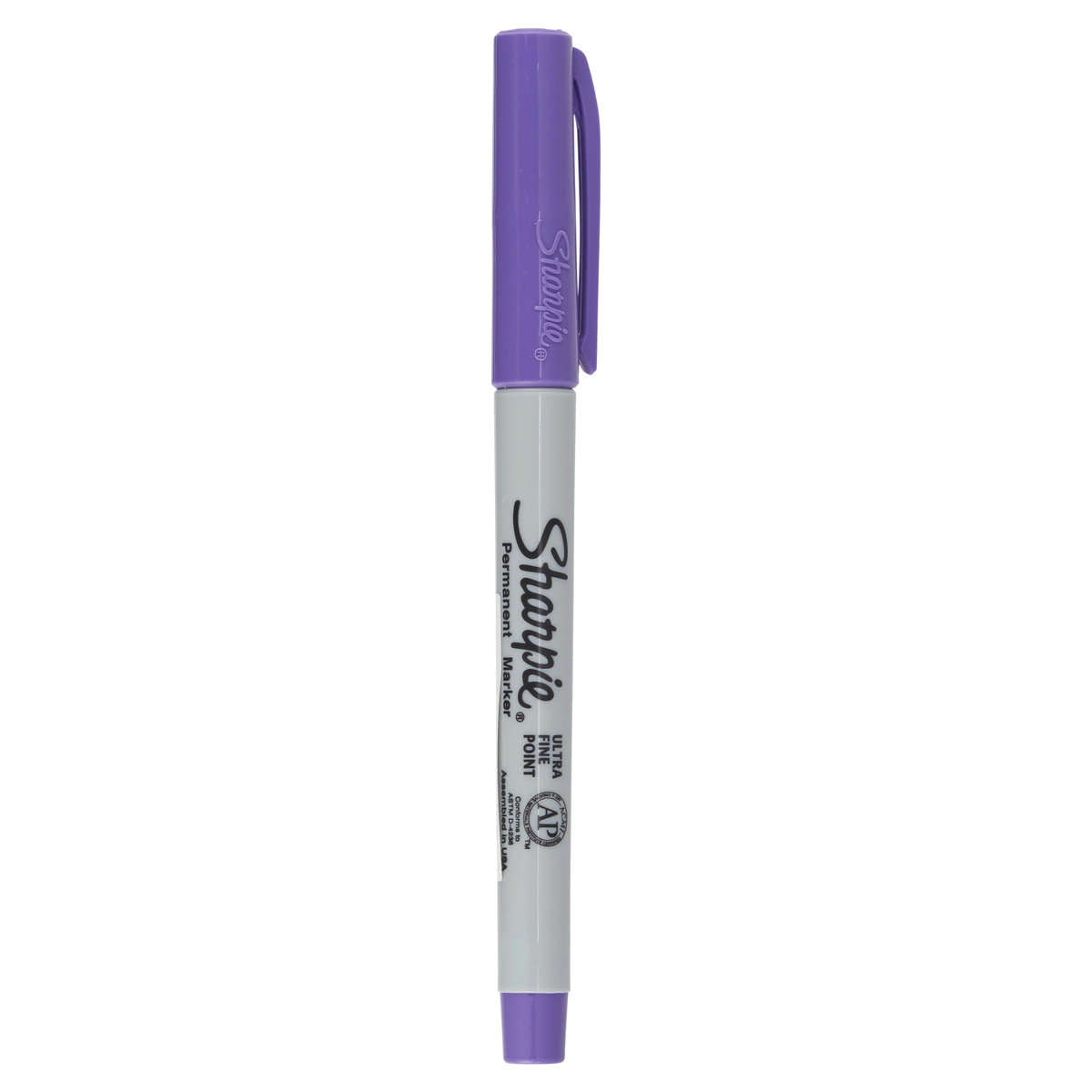 slide 1 of 1, Sharpie Pen Style Permanent Marker Purple Ink, 1 ct