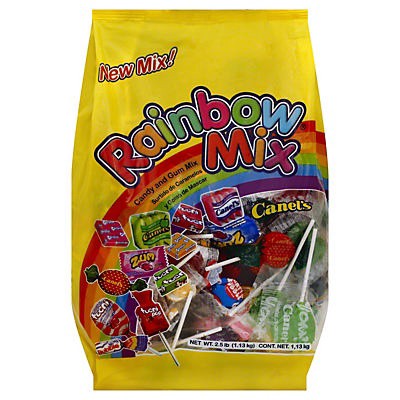 slide 1 of 1, Canel's Canels Rainbow Mix Candy And Gum, 1 ct