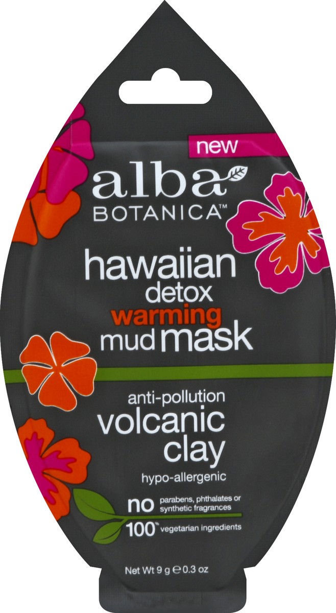 slide 1 of 3, Alba Botanica Mud Mask 9 g, 9 g