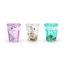 Mermaid Sparkle Glitter Shot Glasses by Blush
