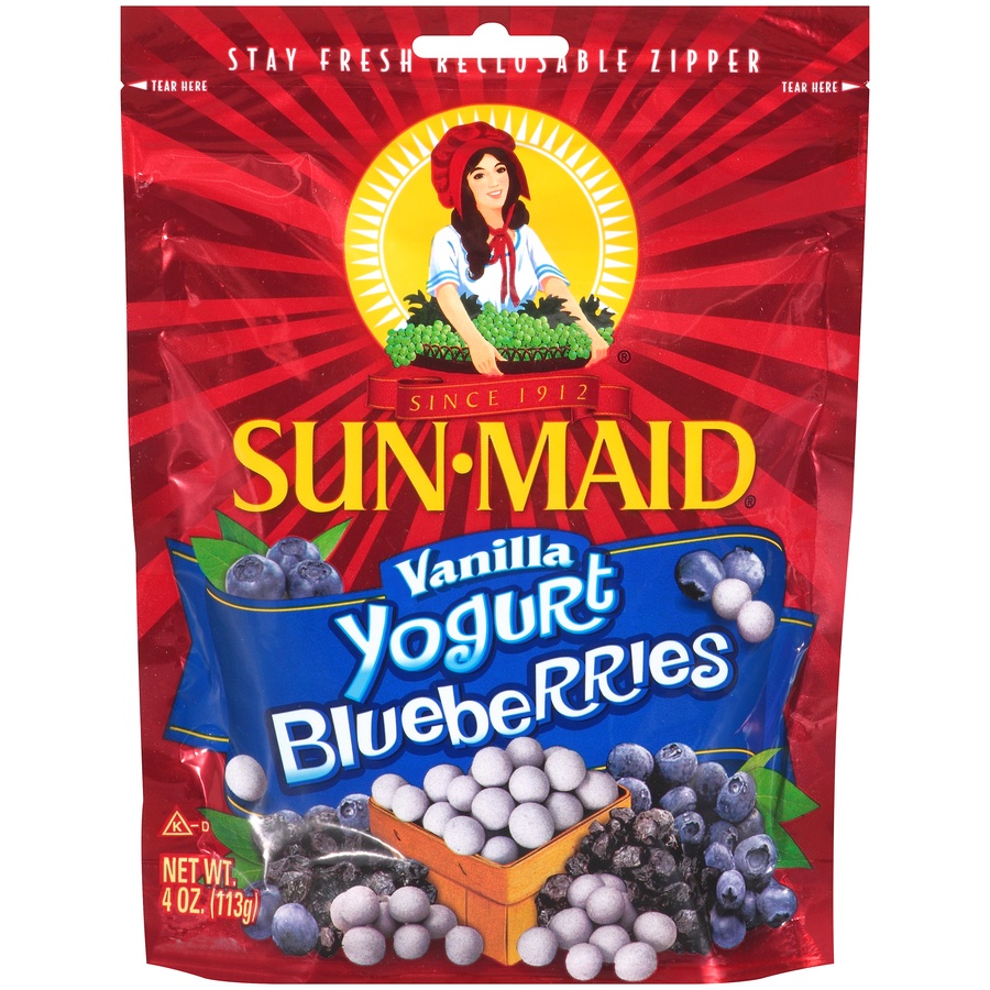 slide 1 of 1, Sun-Maid Blueberries 4 oz, 4 oz