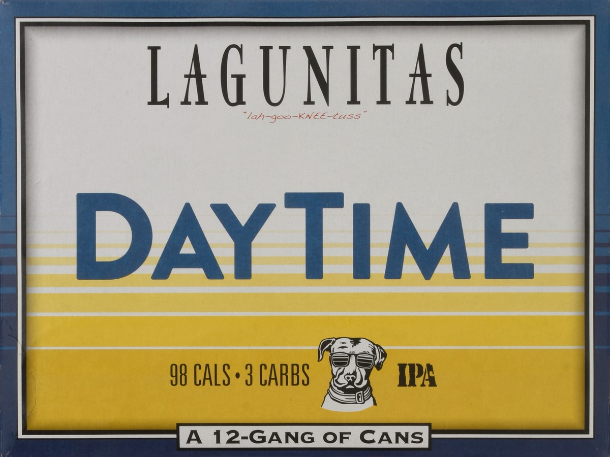 slide 9 of 9, Lagunitas DayTime IPA, 12 Pack, 12 fl. oz. Cans, 12 ct; 12 oz