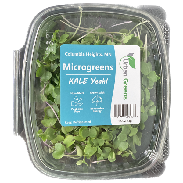 slide 1 of 1, Urban Greens Microgreens Kale Yeah!, 