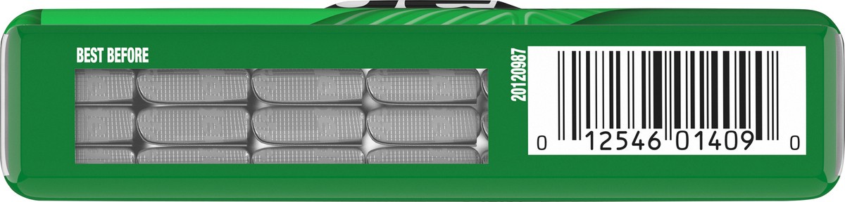 slide 9 of 9, Trident Spearmint Sugar Free Gum, 28 Piece Pocket Pack, 1.78 oz