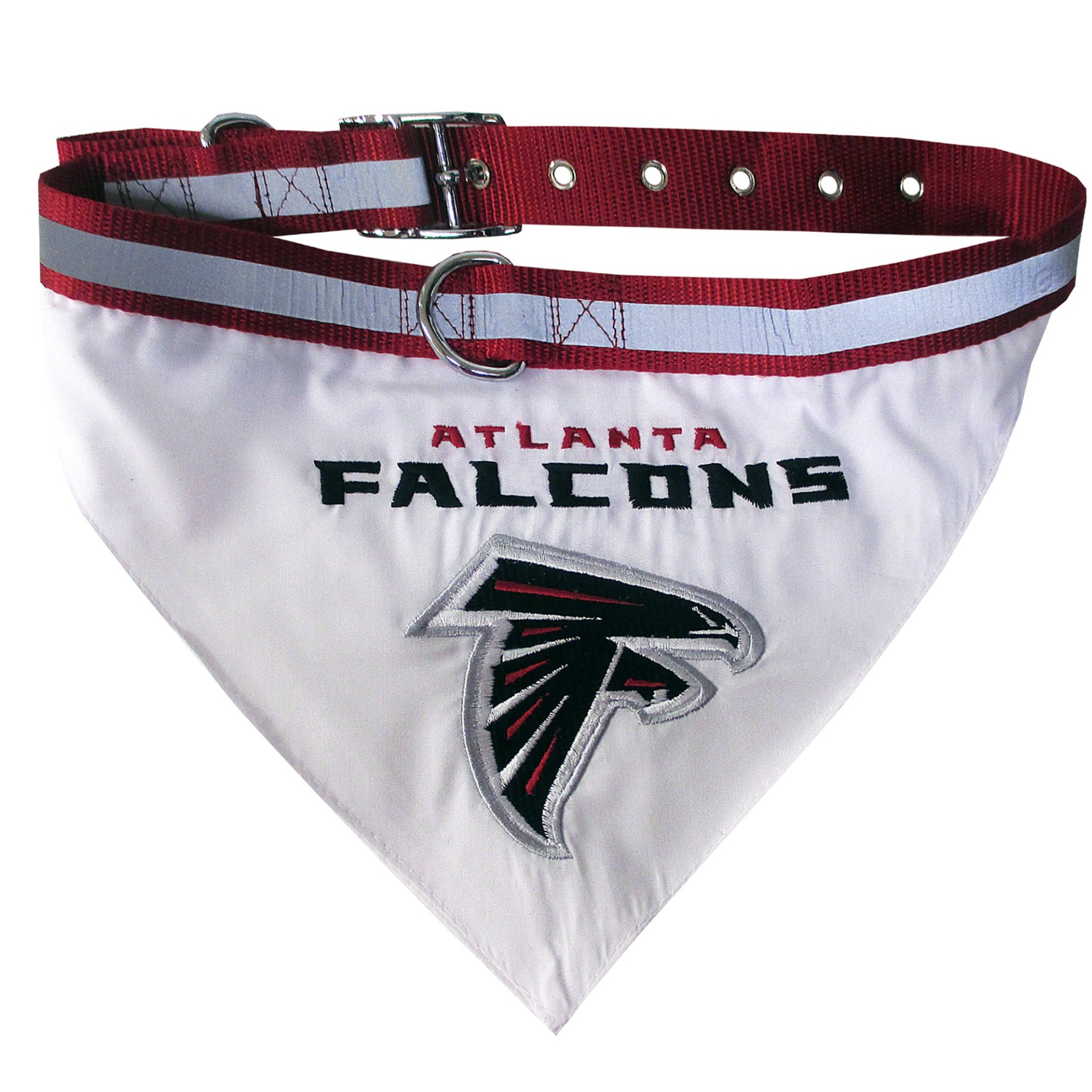 slide 1 of 1, Pets First Atlanta Falcons Collar Bandana, MED