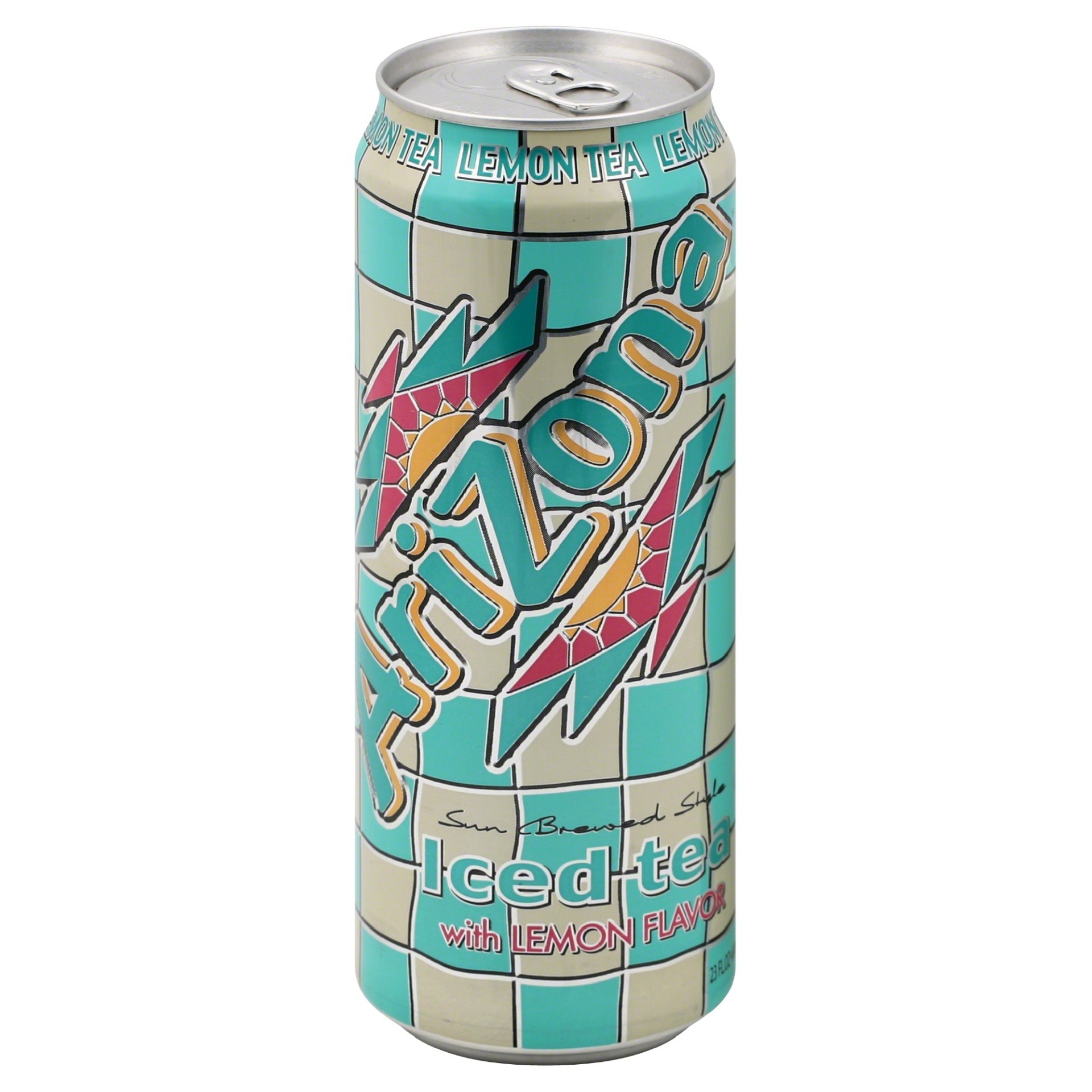 slide 1 of 1, Arizona Iced Tea, With Lemon Flavor, 23.5 oz