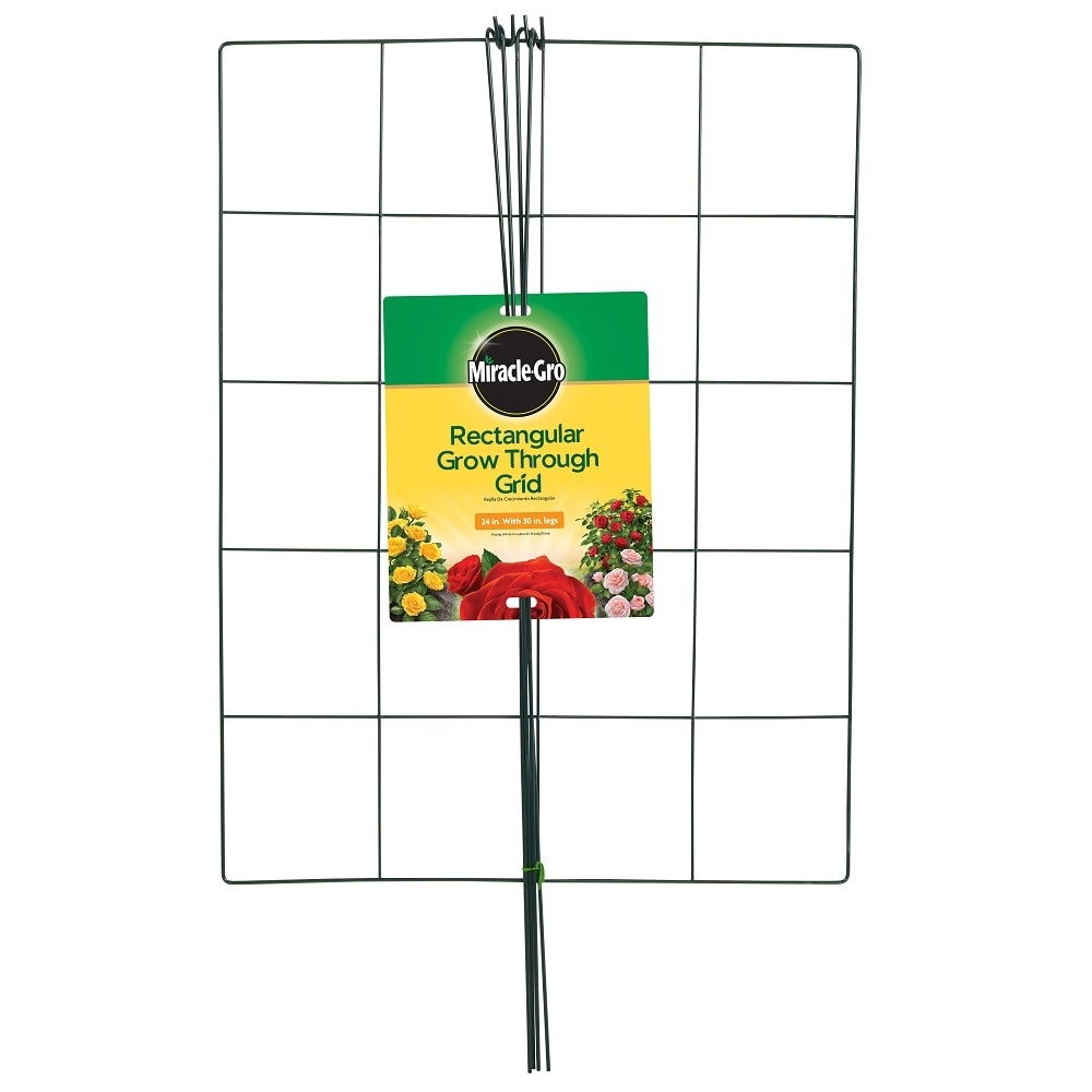 slide 1 of 1, Miracle-Gro Rectangular Grow-Through Grid, 18 in x 24 in x 30 in