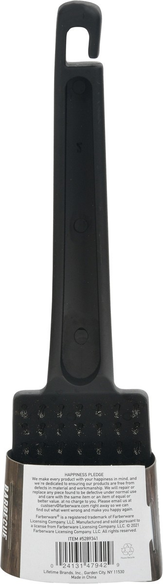 slide 9 of 9, Farberware BBQ Grill Brush 10 inch, 1 ct