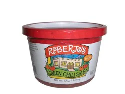 Roberto's Green Chili Salsa - Hot