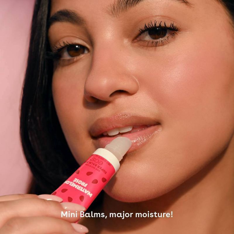 slide 9 of 9, eos 24hrs Moisture Super Balm Minis - Melon Magic - 0.169 fl oz/3pk, 3 ct