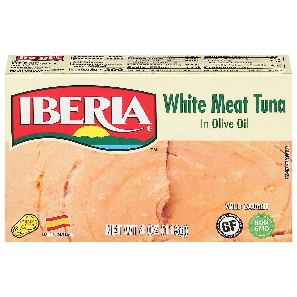 slide 1 of 13, Iberia White Meat Tuna in Olive Oil 4 oz, 4 oz