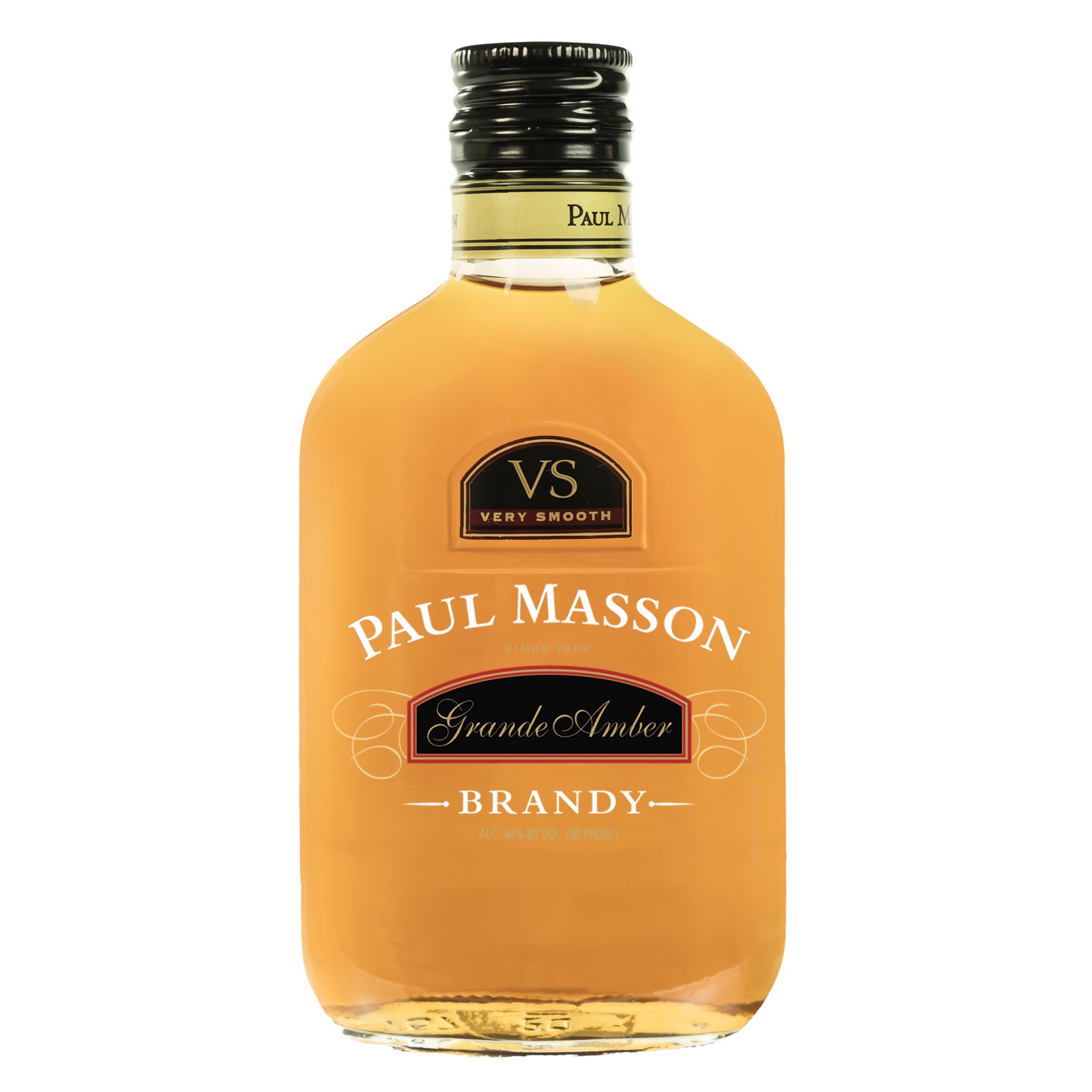 slide 1 of 3, Paul Masson Grande Amber Brandy, 200 ml