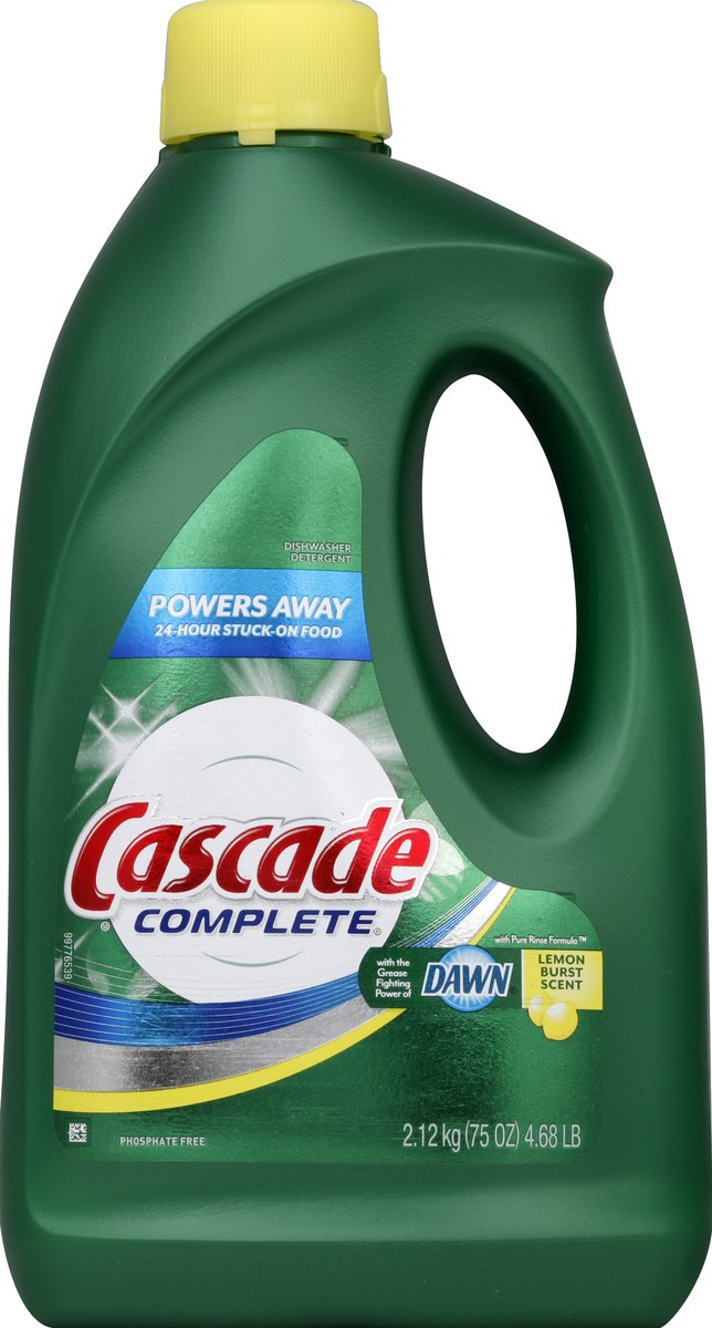 slide 1 of 3, Cascade Dishwasher Detergent 75 oz, 75 oz