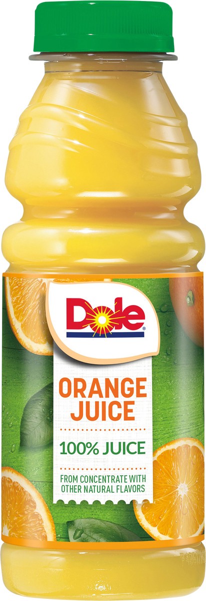 slide 8 of 8, Dole 100% Juice Orange 15.2 Fl Oz, 15.2 oz