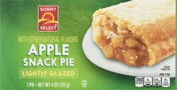 Sunny Select Lightly Glazed Apple Snack Pie 4 oz