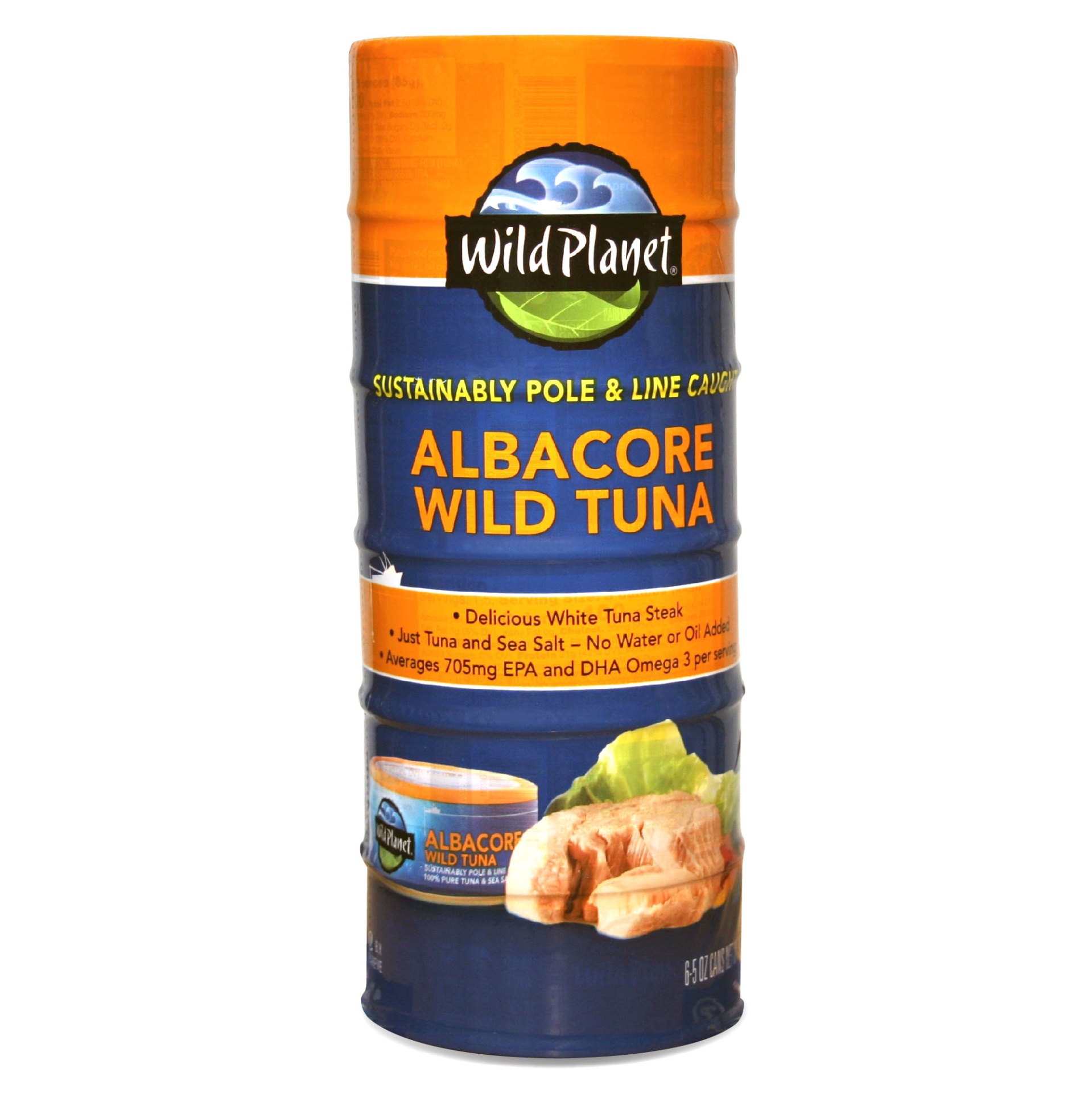Wild Albacore Wild Tuna 6 ct; 5 oz Shipt