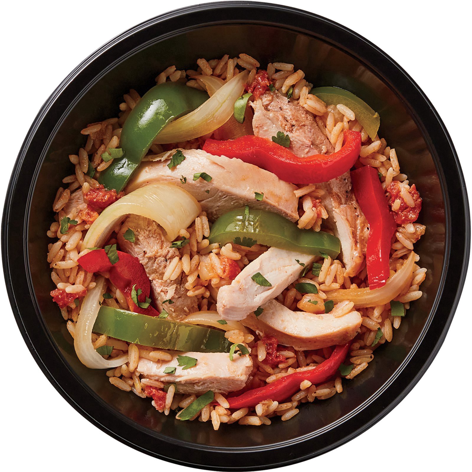 slide 1 of 1, H-E-B Meal Simple Fajita Chicken Protein Bowl, 12 oz