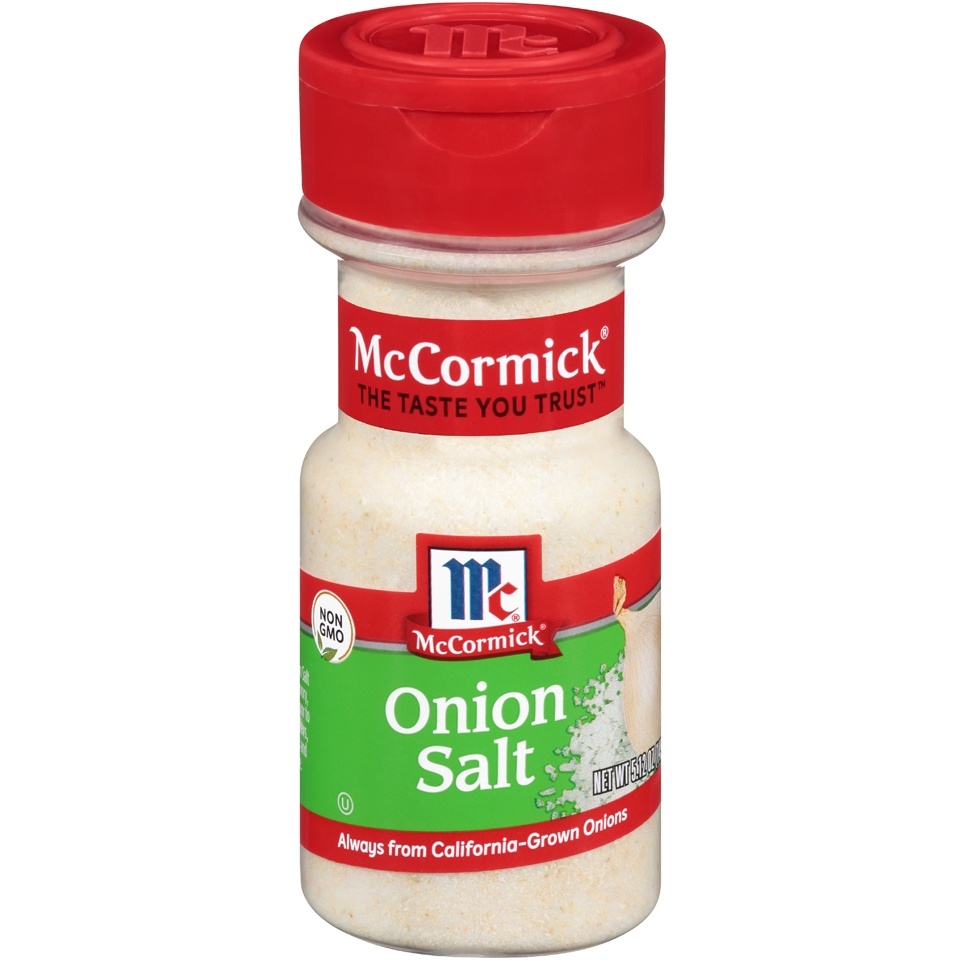 slide 1 of 6, McCormick Onion Salt, 5.12 oz