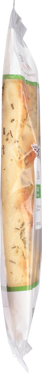 slide 8 of 13, Izzio Artisan Bakery Rosemary Garlic Focaccia With Olive Oil And Sea Salt, 11 oz