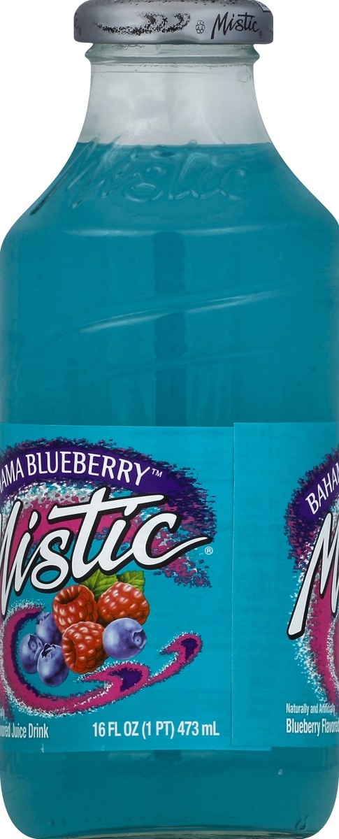 slide 2 of 4, Mistic Juice Bahama Blueberry - 16 fl oz, 16 fl oz