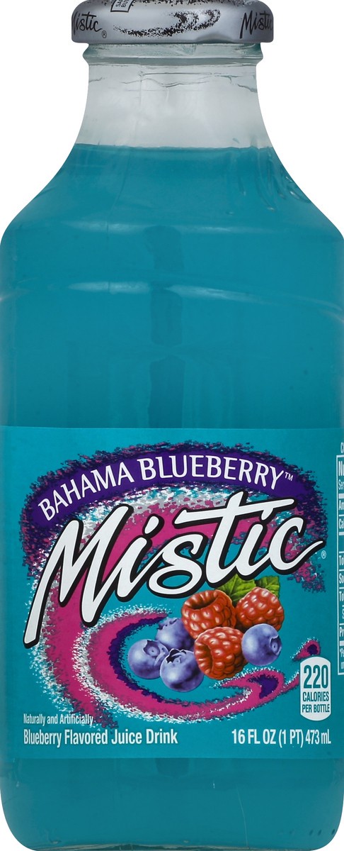 slide 4 of 4, Mistic Juice Bahama Blueberry - 16 fl oz, 16 fl oz