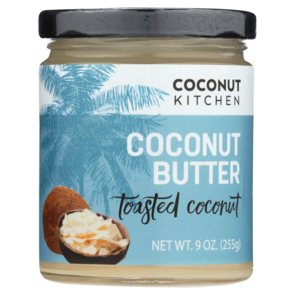 slide 1 of 1, Coconut Kitchen Toasted Coconut Butter, 9 oz