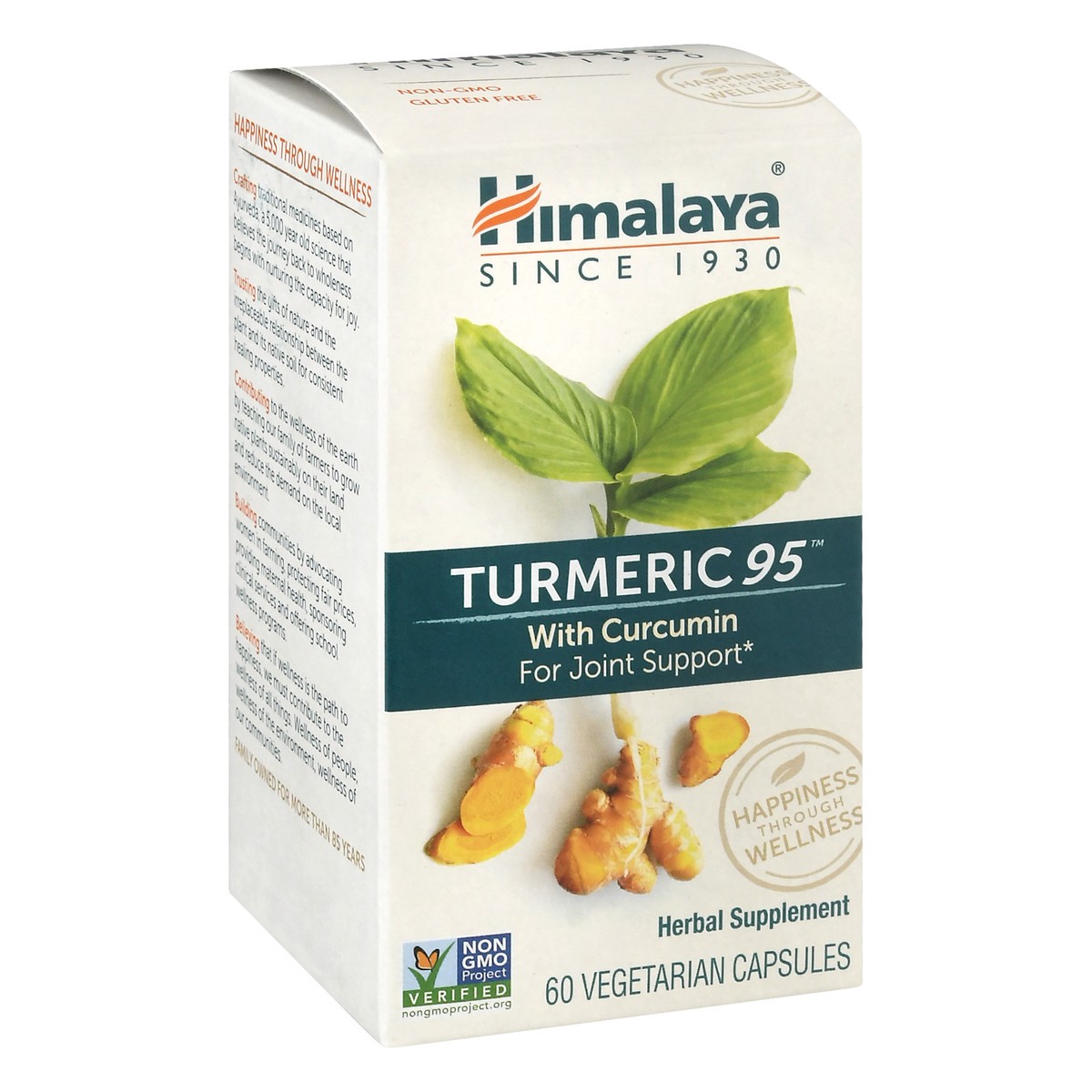 slide 9 of 12, Himalaya Vegetarian Capsules Turmeric 95 with Curcumin 60 ea, 60 ct