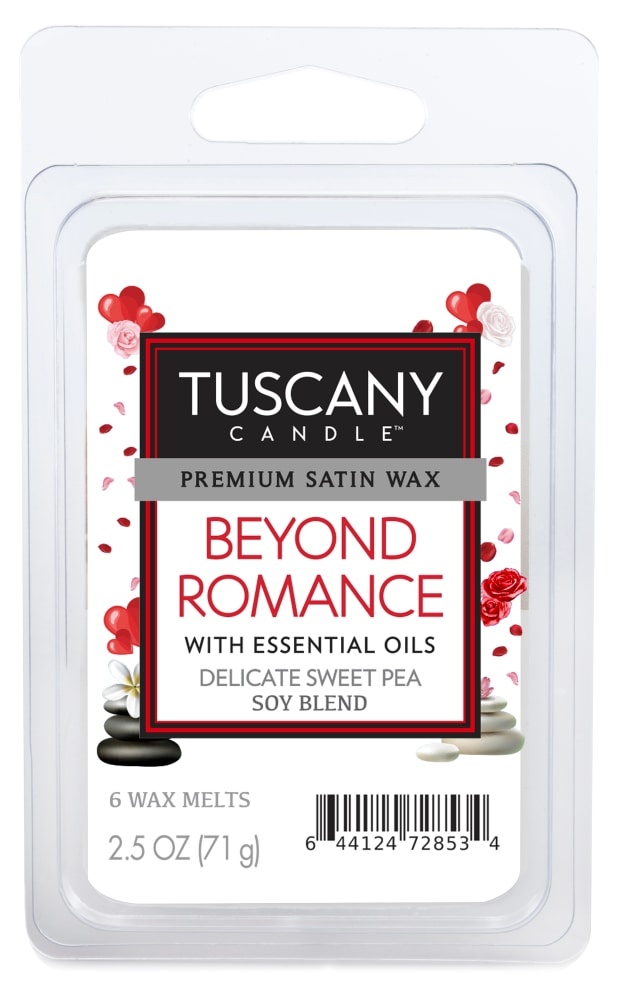 slide 1 of 1, Tuscany Candle Beyond Romance Soy Blend Wax Melts, 6 ct