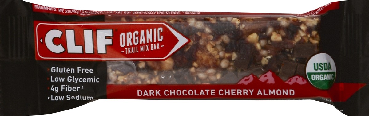 slide 5 of 5, CLIF Bar Trail Mix Dark Chocolate Cherry Almond Organic, 1.41 oz