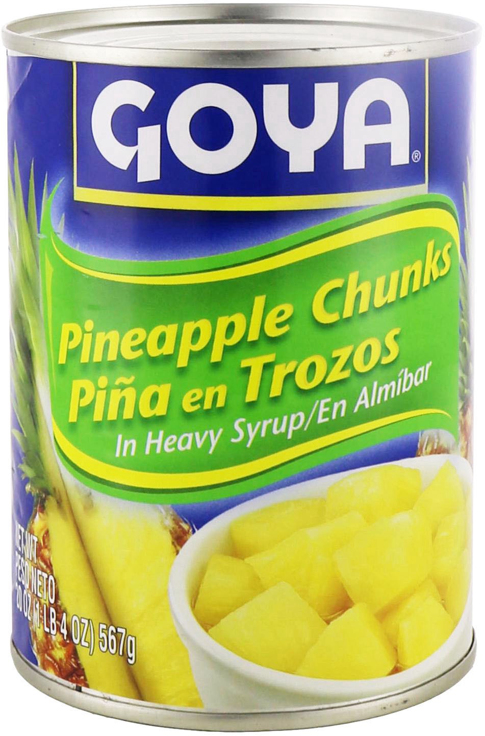 slide 1 of 1, Goya Pineapple Chunks, 20 oz