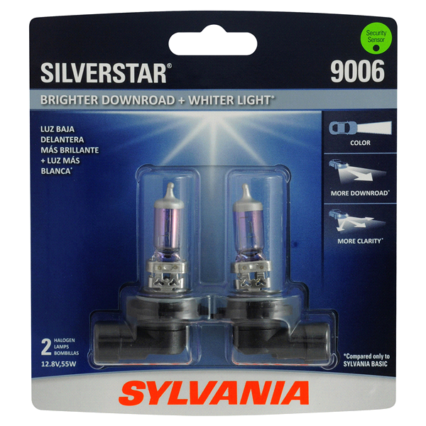 slide 1 of 6, Sylvania 9006 SilverStar Headlight, 2 ct